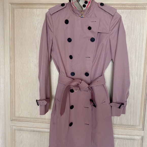BURBERRY Classic Trench coat Pink - Picture 2 of 10